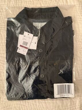 Jessica Simpson Dark Denim Button-Up Jacket